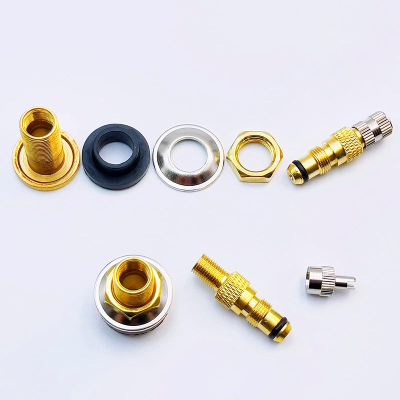 Aracey 2Pieces TR618A Tractor Air/Liquid Valve Stems for Industrial Agricultural Wheels,Equipped with a Fast Flow Valve Core.Suitable for Tractor, Grader and Backhoe Applications(Pack of 2) - Image 5